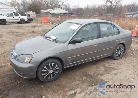 2005 Honda Civic Lx из США, поврежденный, VIN 2HGES16625H524658